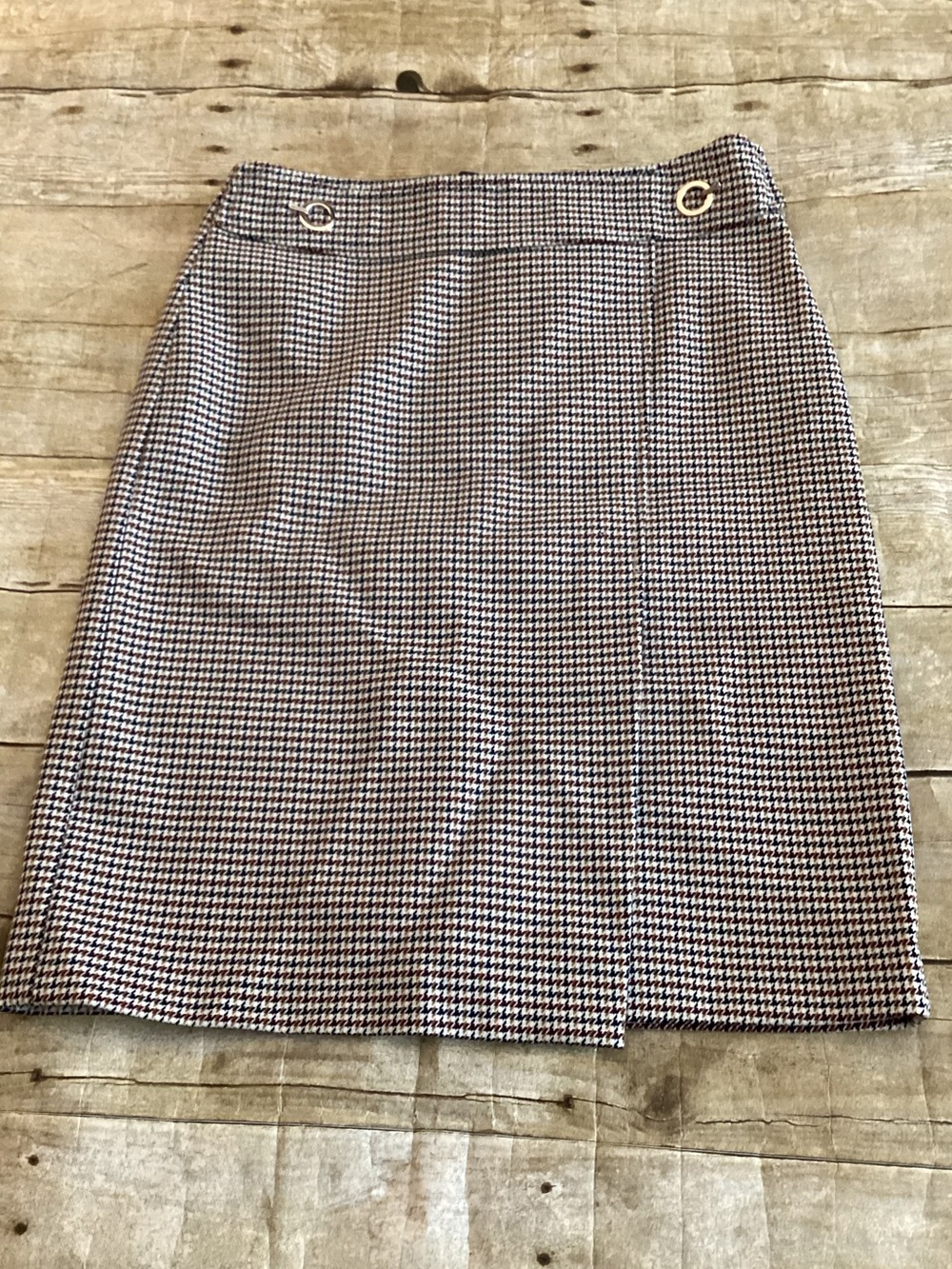 H&M Classic Houndstooth Pencil Skirt